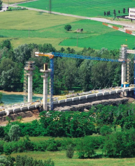 Realizzazione di ponti, viadotti e gallerie
